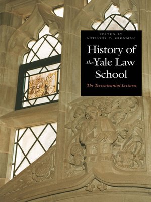 cover image of History of the Yale Law School